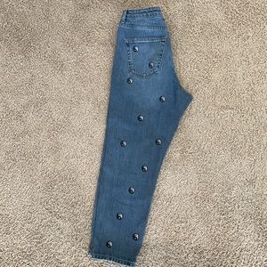 Topshop yin yang jeans Clearance